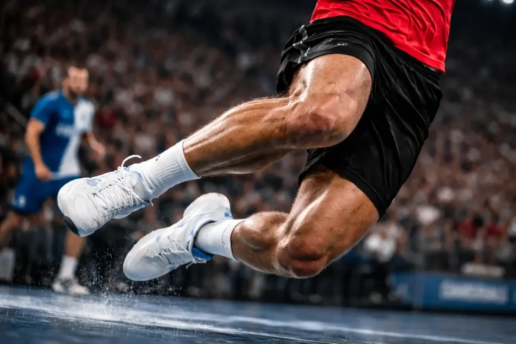 explosivite jambes handball tir puissant